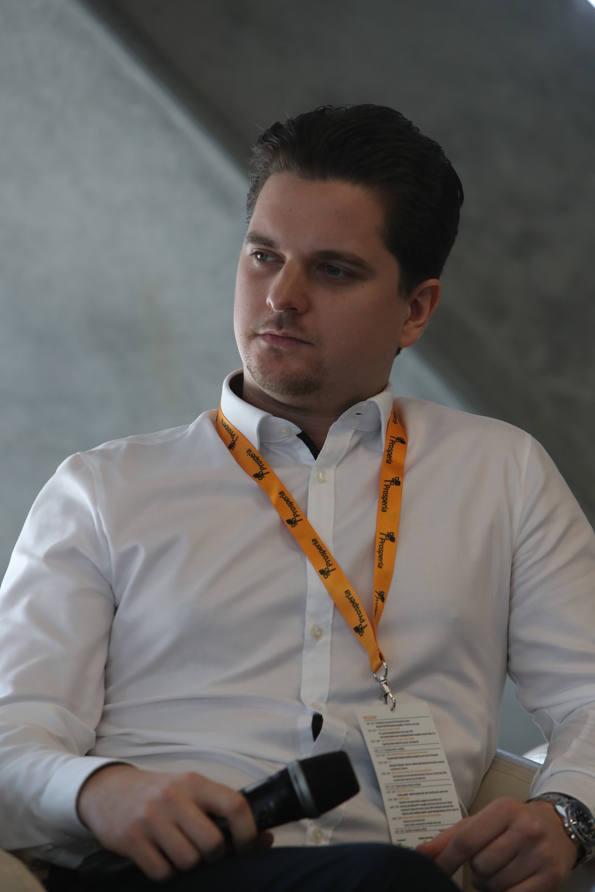 Damian Merlak je ustanovitelj menjalnice Bitstamp, foto: Vladimir Habjan